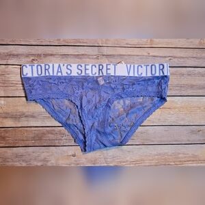 Victoria's Secret Blue Lace Panty